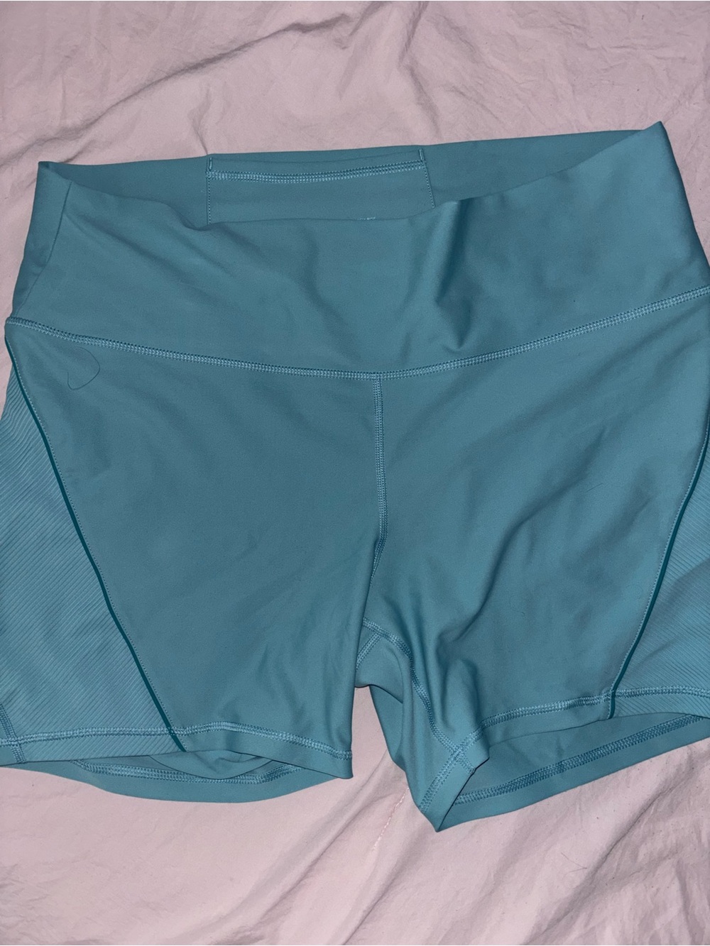 Old Navy Teal High-Rise Bike Shorts